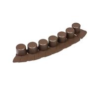 Prosperplast Brown 4.05 m long lawn border IPAL7 for easy trimming, 2 colours avaialble