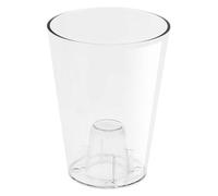 Prosperplast Clear translucent COUBI ORCHID plastic pot