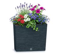 Prosperplast Furu Collection Planter Anthracite with Tank 58 x 18 x 49.7 cm Capacity 12 litres, 12 L-Alto
