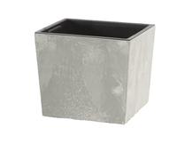 Prosperplast Flower Pot, Concrete, 24 cm x 24 cm x 23,5 cm [LxBxH]