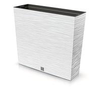 Prosperplast Furu Case Tower Flower Pot Indoor Outdoor Usage - White