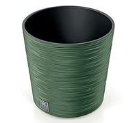 Prosperplast Furu Collection 15 Litre Ground Planter with Tank, Green, Terra, 15 L