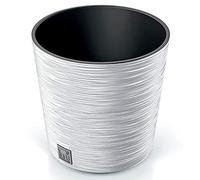 Prosperplast Furu Collection 30 x 30 x 29.5 cm, 15 L Capacity, White, 30 x 30 x 29,4 cm