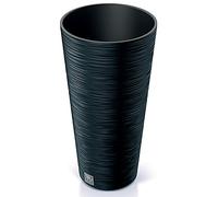 Prosperplast Furu Collection 30 x 30 x 57.5 cm Anthracite Planter with Reservoir, 15 Litre Capacity, 30 x 30 x 57,5 cm