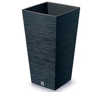 Prosperplast Furu Collection 39.5 x 39.5 x 75.5 cm, 37 L Capacity, Anthracite, 39,5 x 39,5 x 75,5 cm