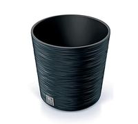 Prosperplast Furu Collection Anthracite Planter with Tank 25 x 25 x 24.6 cm Capacity 7.5 litres.
