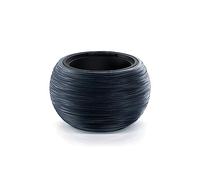 Prosperplast FURU Collection Anthracite Planter with Tank 37.8 x 37.8 x 23 cm, Capacity 8 Litres