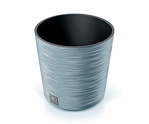 Prosperplast Furu Collection Cement Planter with Tank 25 x 25 x 24.5 cm, 7.5 L Capacity, 25 x 25 x 24,7 cm