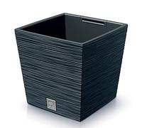 Prosperplast Furu Collection Planter Anthracite with Tank 29.5 x 29.5 x 29 cm Capacity 14 litres, 14 L