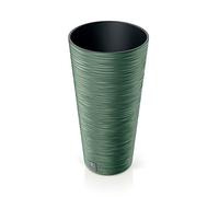 Prosperplast Ground Planter with Tank Furu Collection 25 x 25 x 48 cm 7.5 L Capacity, Green, Terra