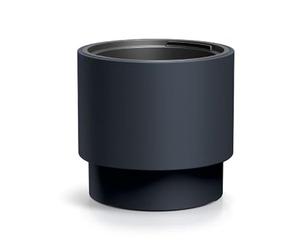 Prosperplast Heos 39.5cm Planter - Anthracite