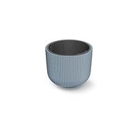 Prosperplast Milly Collection Grey Planter Pot with Tank 24 x 24 x 19.8 cm Capacity 7L