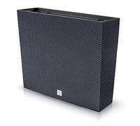 Prosperplast Planter for balcony time case, dimensions (mm) 580x180x498, anthracite, Rattan Plastic