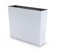 Prosperplast Planter for balcony time case, dimensions (mm) 580x180x498, white, Rattan Plastic, grande