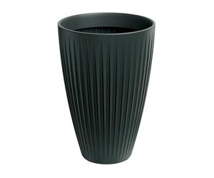 Prosperplast Planter Latia Round HIGH Ø60x58 Anthracite, 47,6L