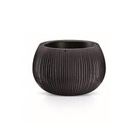 Prosperplast Plastic Bowl with Black Cement Paint Deposit, 16.1 (L) x 23.8 (W) x 23.8 (D) cms