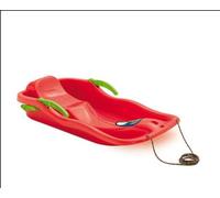 Prosperplast Plastic Kids Sledge with Brakes Rope Down Hill Slide Winter