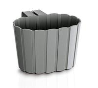 Prosperplast Pot BOARDEE HOOK 2,2L., dimensions (mm) 194x212x130, color Stone Grey