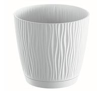 Prosperplast Pot Sandy P, Dimensions (mm) 282x282x260, Color White, Grande