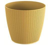 Prosperplast Wheaty Pot 2l, Dimensions (mm) 157x157x138, Mustard Color