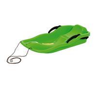 Prosperplast Race Sledge with Handbrakes & Pull Rope, Green, 87x40 cm