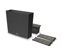Prosperplast RATO Case Tower Indoor and Outdoor Planter Pot (Anthracite)