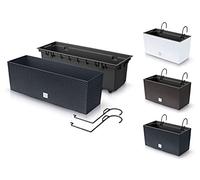 Prosperplast RATO Case W for Balcony, Dimensions (mm) 395 x 185 x 195 cm, Colour: Anthracite