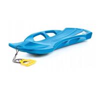 Prosperplast Snow Train Sled 110cm Blue - Plastic Snow Sled with Rope