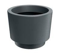 Prosperplast Splito Round Pot Ø40x30,5 Without Tank, Graphite Grey