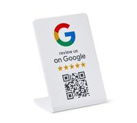 ProsperQR - Google Review Stand - QR Code Sign, Easy Setup, For All Businesses