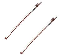 Prossional Violin Bow 2 Pcs Component Student Musical Accessories Red Sandalwood Violin Bow Replacement