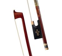 Prossional Violin Bow Applicable To 4/4 Pernambuco Octagonal Violin Bow Ebony