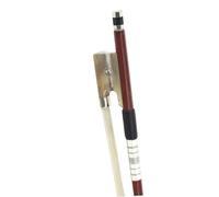 Prossional Violin Bow Green Sandalwood Violin Bow, Horsetail, Silver, Suitable For 4/4, 3/4, 1/2, 1/4, 1/8 Violins (Color : 3/4)