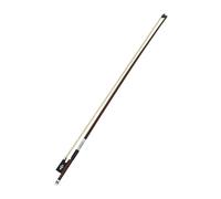Prossional Violin Bow Violin Bow 4/4 Green Sandalwood Horsetail Ebony Carved Shell Silver Wire Bow With Bow Box