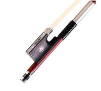 Prossional Violin Bow Violin Bow Brazilian Hematoxylin Round Rod Bow Hair Natural Ponytail Adult Professional Performance (Color : 3/4)