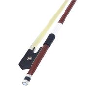 Prossional Violin Bow Violin Brazilian Wood Silver Wire Octagonal Bow Ebony Octagonal Bow 4/4 3/4 1/2 1/4 1/8 (Color : 4/4)