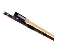 Prossional Violin Bow Violin Octagonal Bow Round Bow Brazilian Wood Ponytail Hand-wound Silver Wire Ebony Tail (Color : 1/8)