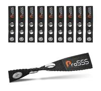 ProSSS Boat Cover 304 Steel Snap Extender for Boat Canvas, Extension Sizes 1"~2", 10 Piece Set