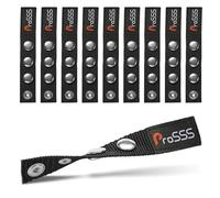 ProSSS Boat Cover 304 Steel Snap Extender for Boat Canvas, Extension Sizes 1"~3", 10 Piece Set