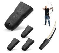 ProSSS Recurve Bow Tip Protector 2 Pack - Archery Accessories for Recurve Bow & Longbow, Soft Silicone Limb Tip Guard with Vent Holes - Recurve Bow Accessories for Outdoor Hunting & Target Shooting