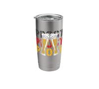 Prost Oktoberfest German Beer Drinking Stainless Steel Insulated Tumbler