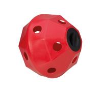 Prostable Hayball Small Holes - Stable Toys for Horses - Red - Size: Small