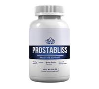 Prostabliss Prostate Support Capsules, Urine Flow Formula, Reduces Bladder Discomfort, 60 Capsules, Vegan, Vegetarian, Gluten Free