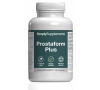 Prostaform Capsules with Pumpkin Seed, Zinc, L-Glutamine & L-Arginine HCL | Male Health, Prostate Function & Reproductive Health | 180 Capsules | Vegan Friendly | Made in The UK & GMP Certified