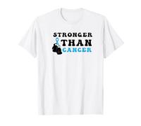 Prostate Cancer Awareness Boxing Stronger Than Cancer T-Shirt