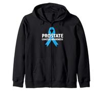 Prostate Cancer Awareness Caring Zip Hoodie
