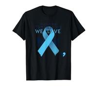 Prostate Cancer Awareness: Fighting for The Men We Love T-Shirt, Men, Black, L