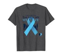 Prostate Cancer Awareness: Fighting for The Men We Love T-Shirt, Men, Dark Heather Grey, 3XL
