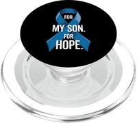 Prostate Cancer Awareness For My Son For Hope PopSockets PopGrip for MagSafe
