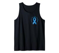 Prostate Cancer Awareness Month We Wear Light Blue Support Tank Top